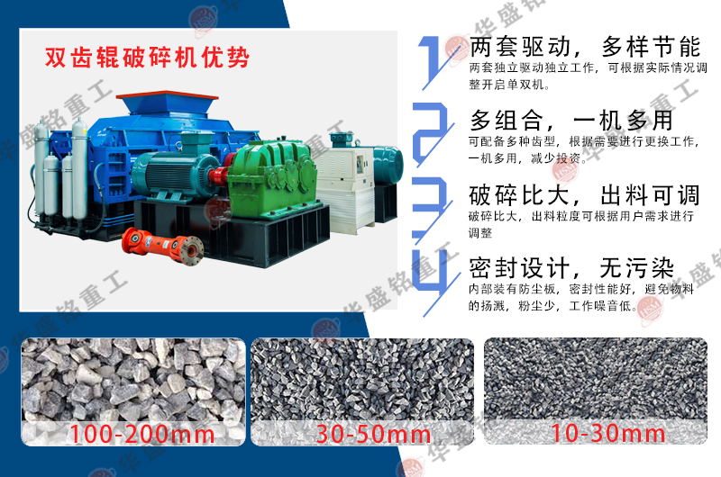 石料廠制砂設備，雙齒輥破碎機需求一臺價格是多少？